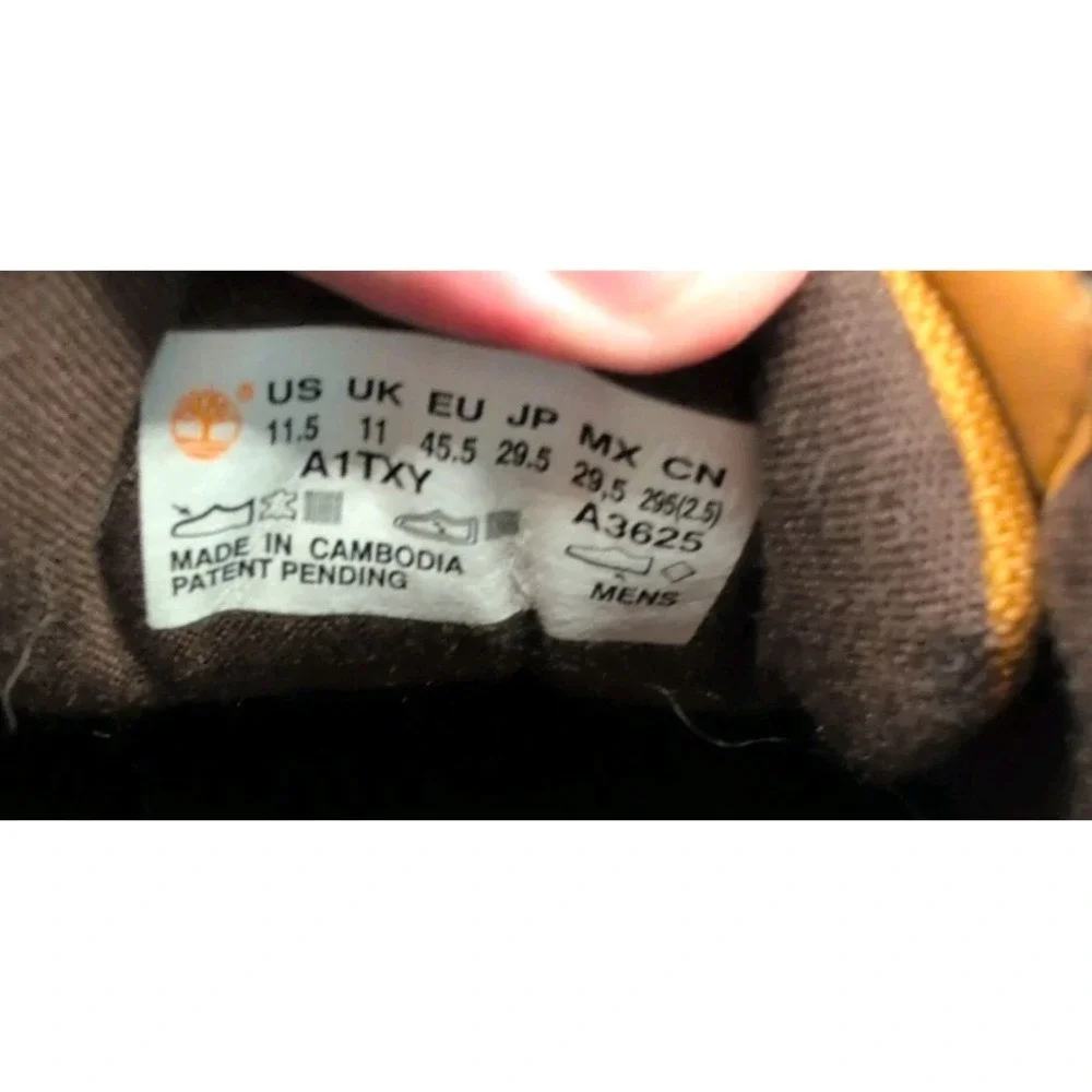 Timberland Groveton Chukka‎ Sneakers Mens 11.5 Suede Canvas Tan Lightweight Boot